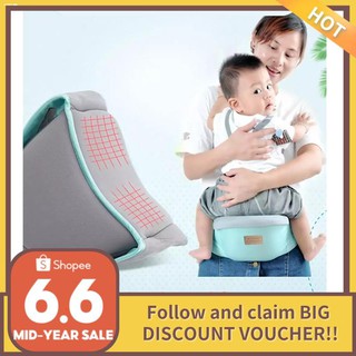 ✉[COD] Baby Carrier Waist Stool Waist Belt Backpack Hip Seat Belt Kids Adjustable Infant Hip Seat