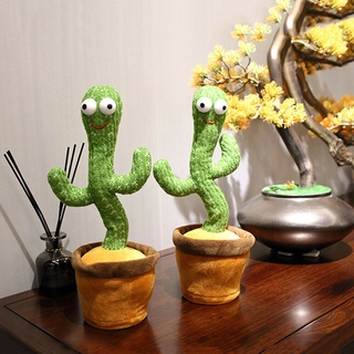 【COD In Stock Tiktok】 dancing cactus musical toys Cactus Plush Toys Electronic Shake Dancing SEXY Crazy Cactus Funny Toys tiktok (5)