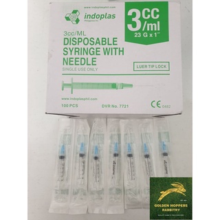 petINDOPLAS Disposable Syringe (1ML/3ML/5ML/10ML)