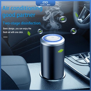 Mini Portable Air Purifiers Car Air Freshener True HEPA Filter Air Cleaner, Eliminate 99.9% Smoke, for Car, Home and Office