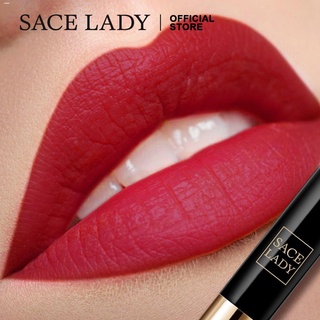 Art❈№✽SACE LADY Long-Lasting Lipstick Waterproof High Pigment Matte Lip Makeup