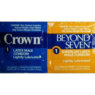 Okamoto Crown + Beyond Seven Condoms .001 Ultra Thin combo