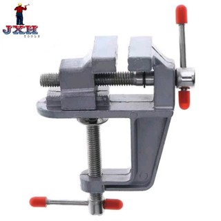 JXH Mini Jaw Bench Clamp Drill Press Vice Clip for Clamping Table Tool Pliers