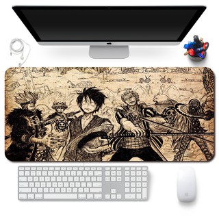 M-MAX One Piece Extended Mouse Mat / Mouse Pad For Gaming ( 80cm x 30cm ) Soft And Smooth
