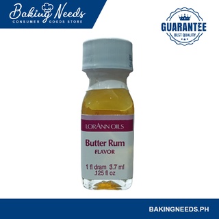 LORANN Oils Butter Rum Flavor 3.7ml