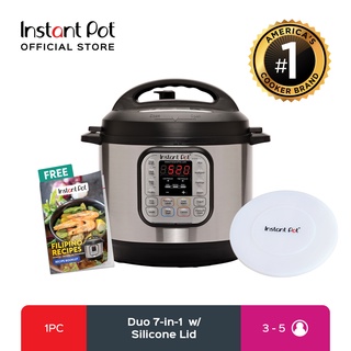 Instant Pot Duo Deluxe 60 7-IN-1 Multi-Use Programmable Pressure Cooker (6Qt) with Silicone Lid