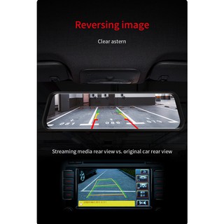 ECAM A13+ WIFI 2K Car Dvr Camera 10 Inch Streaming RearView Mirror Dash Cam FHD 1080P Video Recorder (7)