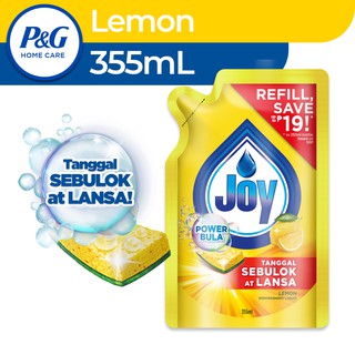 Joy Lemon Dishwashing Liquid Refill (355mL)