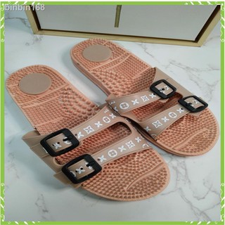 Health Slippers¤☢Hot sale!!! summer massage non-slip sandals and slippers female footwear slide 1918