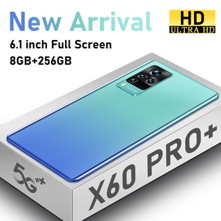 VIVO Original X60 Pro Plus 6.1inch 8GB+256GB Cellphone special 5G Phone Android Smartphone Dual Sim