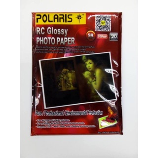 Polaris higt quality photopaper 5R RC glossy paper 260gsm