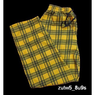 Unisex | Plus size | 100% Pranela Pajama | Cotton | With Pockets | Checkered | Korean Style | Fits (7)