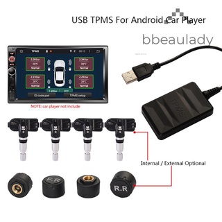 Monitors卐❃✱【In Stock!】USB TPMS Tire Pressure Monitor for Android Navigation Tire Pressure Monitoring