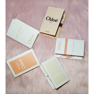 Chloe Perfume Carded Samples, Roses, Lovestory,Choose Your Scent, 1.2mL each