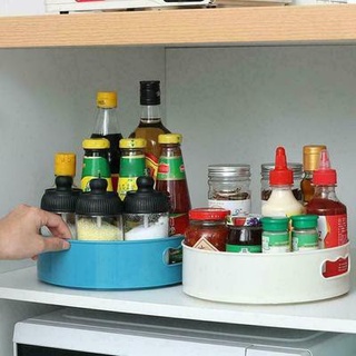 CCY.AZ 360 Degree Bottle, Condiments Organizer, Storage Spinning Tray Kitchen Accesories