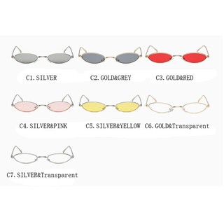 Fashion Small Round Sunglasses Women Vintage Eyeglasse (3)