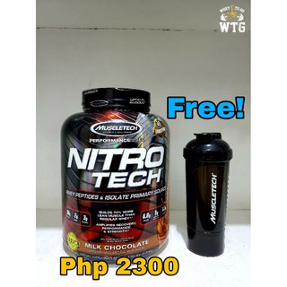 Muscletech Nitrotech Performance Series 4lbs + Free Shaker