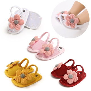 2021 New Summer Baby Sandals Baby Girl Shoes Cute Sunflower Walking Shoes Toddler Shoes