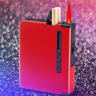 Two-in-one cigarette case with lighter for men gift father/boyfriend/brother (3)