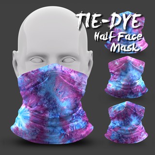 Tie-dye Half Face Tube Mask [For Bike | Rider | Motorcycle]