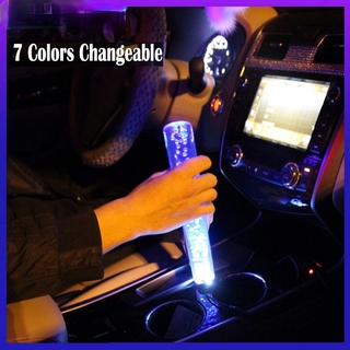 25/30cm Car Gear Shift Knob Shifter Crystal Style Manual Shifting Head Universal LED Shift Lever Universal LED Colorful gradient Crystal Bubble Car Gear Stick Shift Lever Shifter Knob LED Crystal Bubble Car Gear Stick Shift Lever Shifter Knob COD