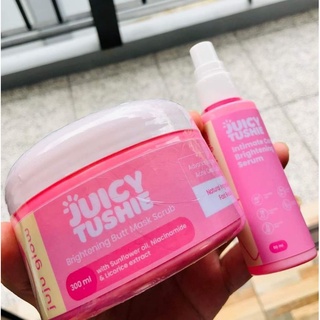 COD: Juicy Tushie Butt Whitening Scrub | Intimate Brightening Serum | Juju Glow (2)