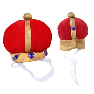 RAN Pet Dog Crown Hat Puppy Birthday Party Cap Headwear Headdress Decoration Costume Accessories