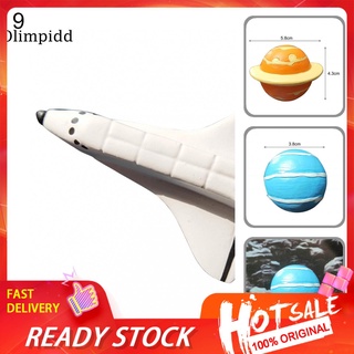 [Ready stock] Planet Paste Magnets Adorable Resin Fridge Sticker Easy to Use for Whiteboards