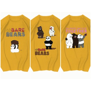 tshirt for women We Bare Bears Logo Tees ( free size only )S-M cartoon t shirt for women (1)