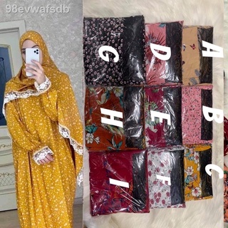 [Free shipping]❁▦✎chalissa modesty 2 in 1 set muslim dress L-3XL