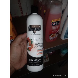 DAILY DEFENSE SHAMPOO(Hydrating Coconut w/ Hibiscus Oil) 473ml