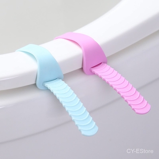 Silicone Lift Toilet Cover Lifter Toilet Seat Cover Cover Handle Open Toilet Lid Toilet Hygiene Handle Single