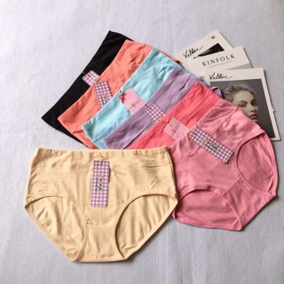Women‘s High Waist Panty（4pcs）Underwear Free Size 28-32 Waistline (1)