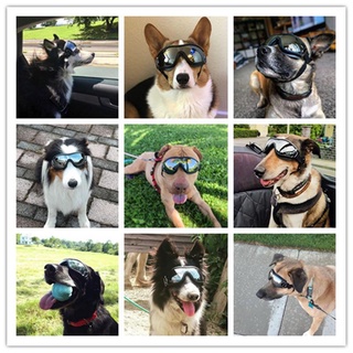Pet Glasses Dog Supplies Goggles Waterproof Windproof Sun Protection UV Protection Big Dog Glasses S (1)