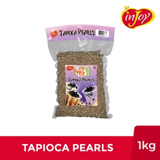 LLCSHOPN39-inJoy Tapioca Boba Pearls 1kg | Milk Tea Pearls Sago