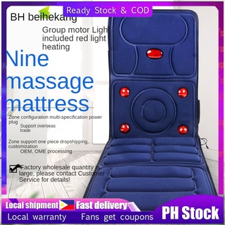 8 in1 mode Collapsible Full-body Massage Automatic heating vibration Massager Cushion