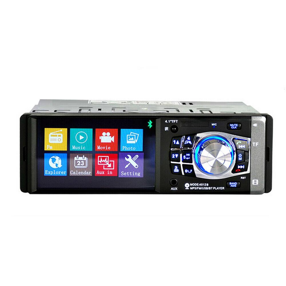 4.1 Inch Digital TFT Screen HD Single 1DIN Car Stereo Video MP5 Player Bluetooth FM Radio (6)