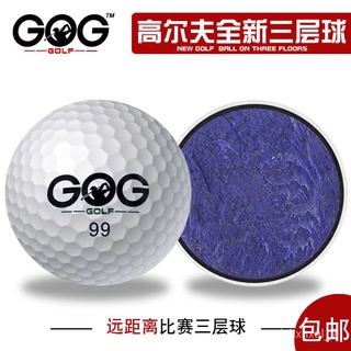 XD.Store Golf related Brand New Authentic GOG Golf Ball Three-Layer Game Ball Long-Distance Match Ba