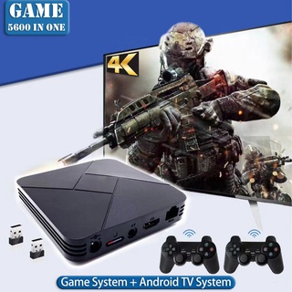 4k HD TV BoxSmart box♣【New Arrival】 Simulator game arcade machine Android TV set Box Nintendo PSP PS