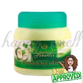 GOLDEN FABULOUZ Cocomilk Hot Oil Cream with coconut milk extract CGM
