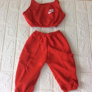 Crop Top Cargo Terno for Kids (1-3yrs old) (8)