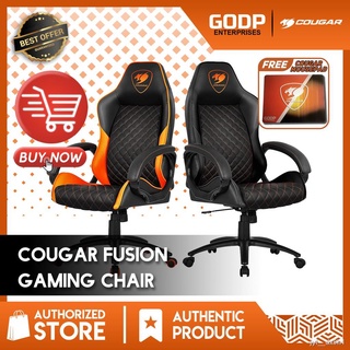 ↂ☌【Happy shopping】 [ COUGAR ] FUSION Authentic Quality Gaming Chair Computer Chair Office Chair High