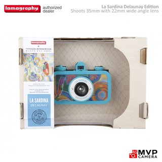 Lomography La Sardina Delaunay Edition 35mm film format MVP CAMERA