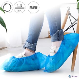 ☀Ultra Low Price☀ 100pcs Non-woven Boot Cover Disposable Shoe Covers Thicken Overshoes Non-Slip (3)
