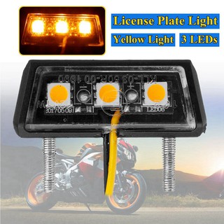Motorcycle Decorative Led Taillight License Plate Light For Honda