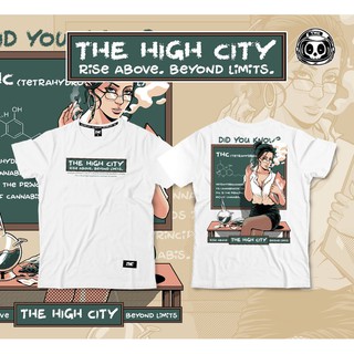 THE HIGH CITY Educate (WHITE) T-Shirt