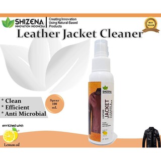 Natural Cleaning And Shiny Leather Jacket Cleaner & Conditioner Spray 100 ml
