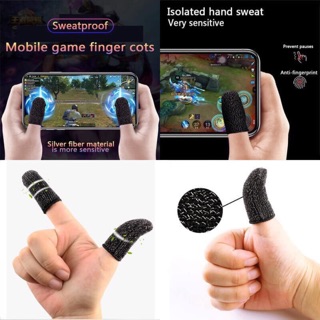 Ultra-thin game to eat chicken finger sleeve non-slip anti-sweat touch screen walking artifact