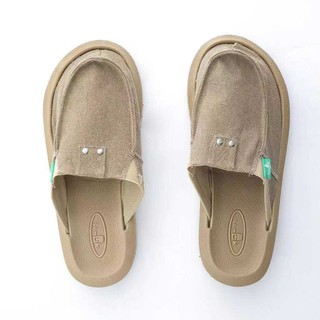 Korean Sanuk gamosa half shoes for men’s slides