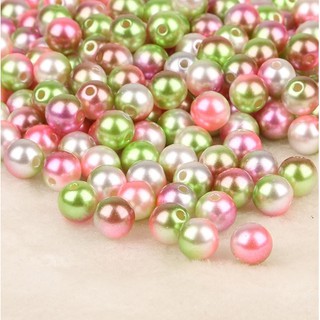 Size 4,6,8,10mm ABS Imitation Pearl beads Round Plastic ABS Loose Pearl Beads for Necklace Bracelet DIY Jewelry Making